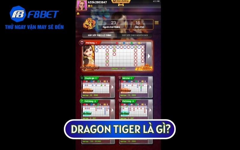 Trò CHƠI DRAGON TIGER hay còn có cái tên phổ biến khác là Rồng Hổ